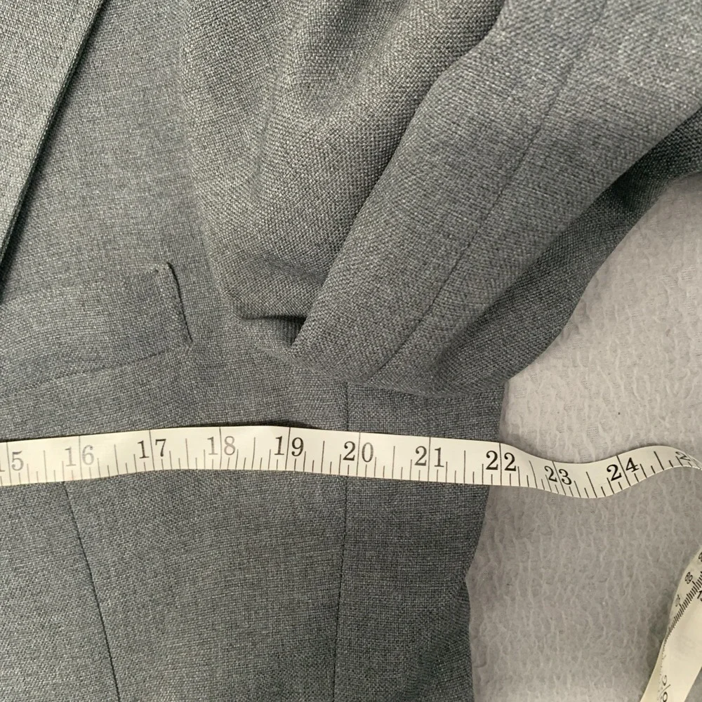 Vintage 70s Levi's Panatela Sportswear 2‎ Piece Leisure Suit 44R Gray 38x30